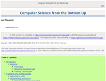 Tablet Screenshot of bottomupcs.com